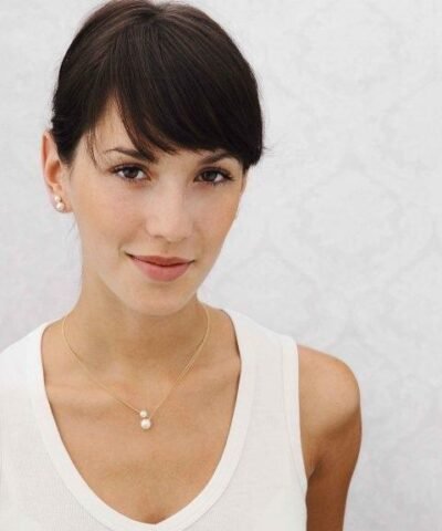 Eva Strepp Duo Pearl Collar Vermeil Necklaces