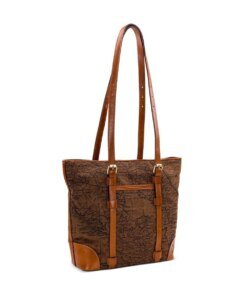 Patricia Nash Jacquard Map Montry Tote