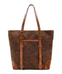 Patricia Nash Jacquard Map Montry Tote