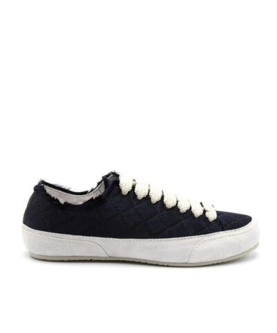 Pedro Garcia Pris 'Trapunto' Satin Sneaker, Midnight Satin