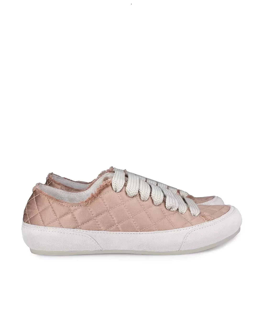 Pedro Garcia Pris 'Trapunto' Satin Sneaker