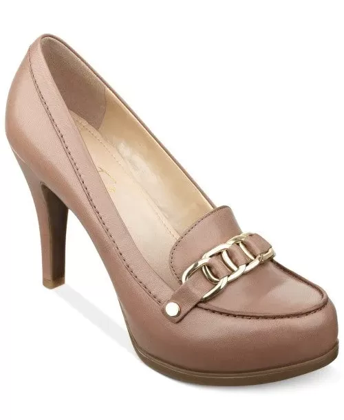 Marc Fisher Isla Loafer Platform Pumps