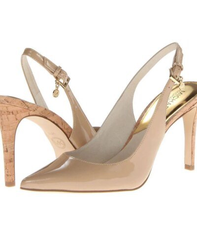 Michael Kors Pointed Toe Slingback Pumps Elisa High Heel-MICHAEL MICHAEL KORS-Fashionbarn shop