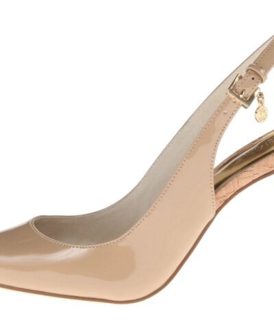 Michael Kors Pointed Toe Slingback Pumps Elisa High Heel-MICHAEL MICHAEL KORS-Fashionbarn shop