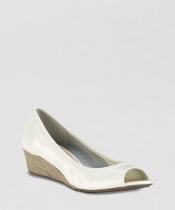 Cole Haan Open Toe Wedge Pumps - Air Tali