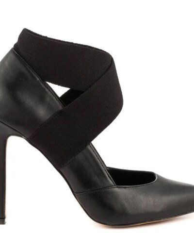 STEVEN Black Pointed Toe Pumps Rustyy High Heel-STEVEN-Fashionbarn shop
