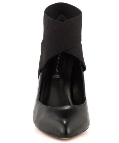 STEVEN Black Pointed Toe Pumps Rustyy High Heel-STEVEN-Fashionbarn shop