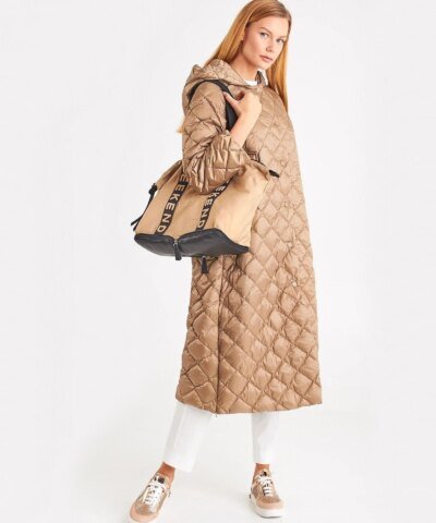 Weekend Max Mara Ontario Long Quilted Coat