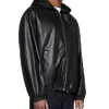 Prada Men's Logo Embossed Hooded Zipped Jacke