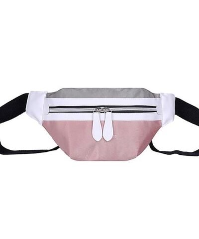 Women's Multicolor Canvas Fanny Pack Banana Belt Bag