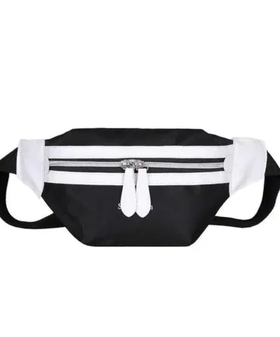Women's Multicolor Canvas Fanny Pack Banana Belt Bag
