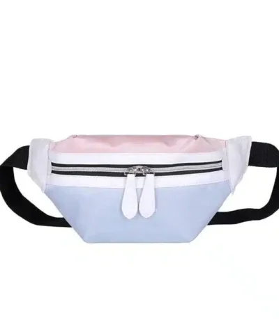 Women's Multicolor Canvas Fanny Pack Banana Belt Bag