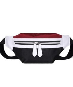 Women's Multicolor Canvas Fanny Pack Banana Belt Bag