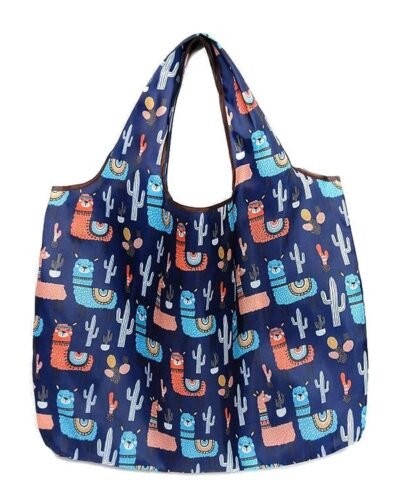 Zuo Oxford Large Print Combo Shopping Bags