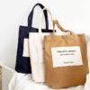 Zuo Japanese Canvas Cotton Shopping Bag