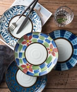 Zuo Japanese 8" Creative Hand-painted Plate