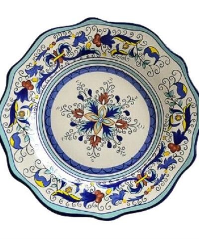 Habbs Bohemia Hand Painted Salad Plates