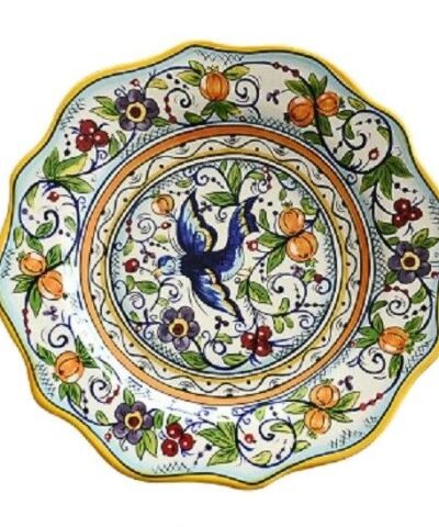 Habbs Bohemia Hand Painted Salad Plates