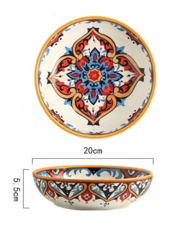 Euro Ceramic Oven Safe Stoneware Dinnerware