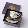 Royal Rose Ceramic Tea Cups Set