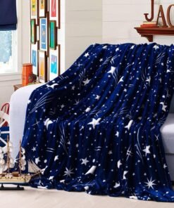 Bright Stars Density Super Soft Flannel Blanket