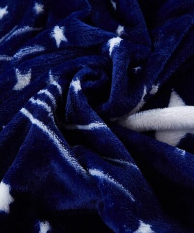 Bright Stars Density Super Soft Flannel Blanket