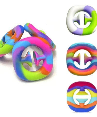 Rainbow Snapperz Fidget Toy