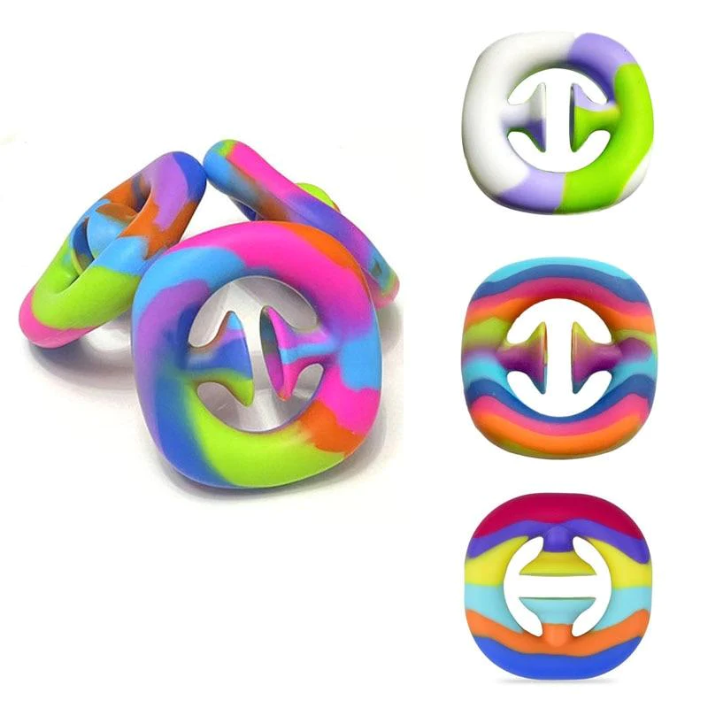 Rainbow Snapperz Fidget Toy