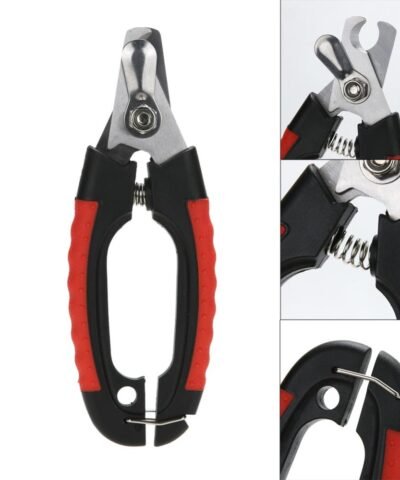 Professional Stainless Steel Sharp Nail Clippers for Cats and Dogs
