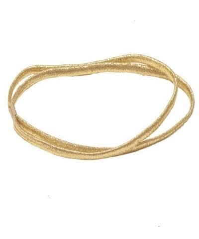 Oaoleer Women's Fashion 6 pcs Glitter Double Hair Hoop Elastic Headband