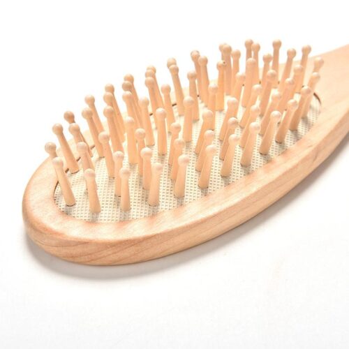 Massage Wooden Comb Bamboo Hair Vent Brush