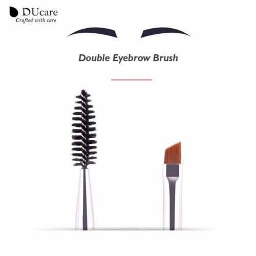 Makeup Eyebrow Brush+Eyebrow Comb Spoolie Brush