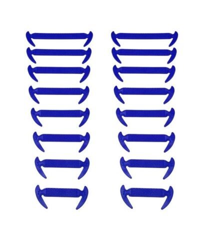 Fashionable 10 Color Lot Elastic Silicone Shoelaces For Men and Women Lacing Shoes