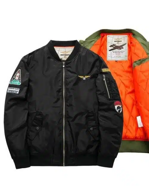Asstseries Men's Military Bomber Jacket