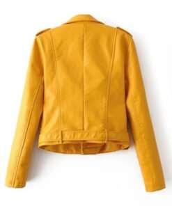 Women's Leather Moto Jacket