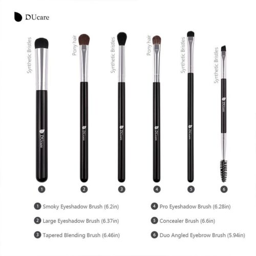 Eyeshadow Brush Blending Eyebrow Make Up Brushes Set