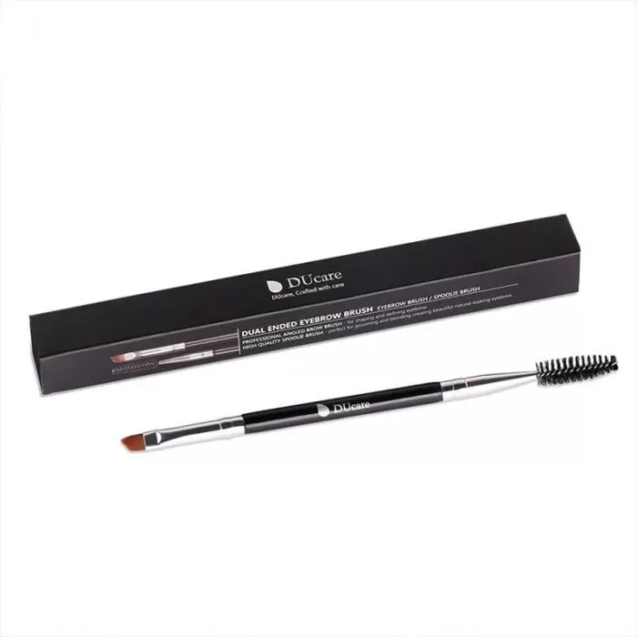 Makeup Eyebrow Brush+Eyebrow Comb Spoolie Brush