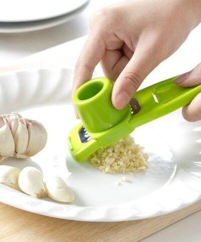 Multi Functional Ginger Garlic Grinding Grater Planer Slicer Cutter Cooking Tool (Random Color)