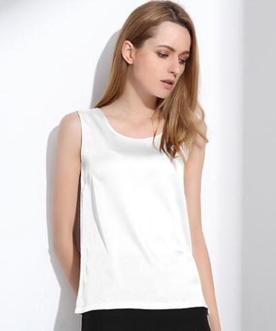 Women's Summer Vest Silk Tops