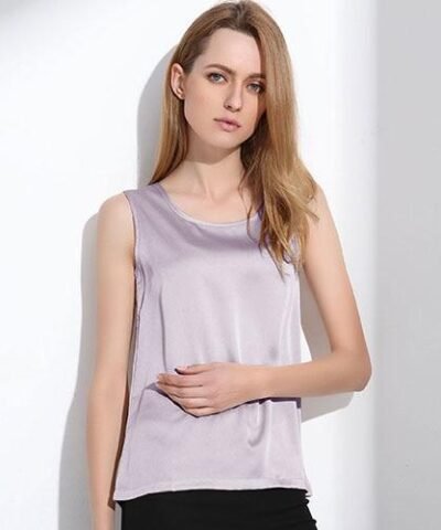 Women's Summer Vest Silk Tops