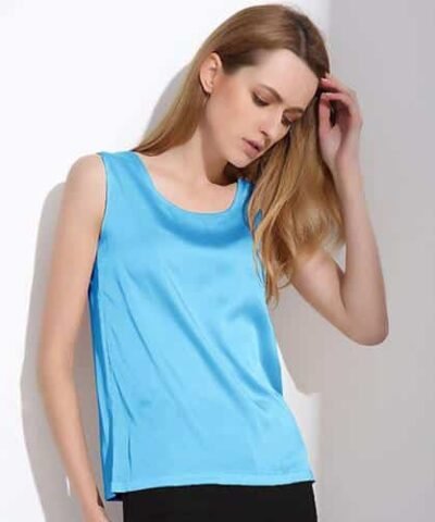 Women's Summer Vest Silk Tops