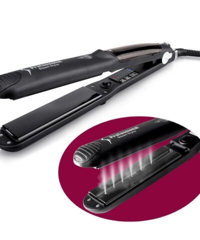 Professional Steam Hair Straightener Ceramic Vapor Hair Flat Iron