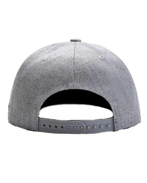 Men's Wool 3D Pierced Embroidery Hip Hop Cap