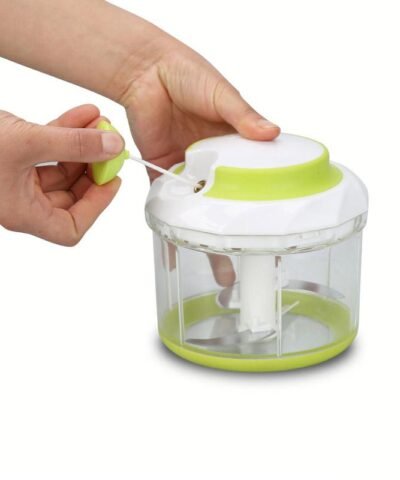 Manual Mincer Food Storage Container Kitchen Portable Onion Nut Chopper