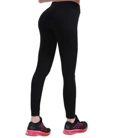 Women's Push Up Polyester V-Waist Leggings