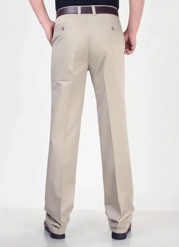 Men's Classic Fit Stretch Cotton Dress Pants