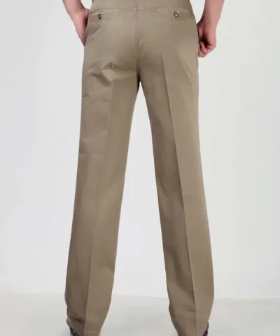 Men's Classic Fit Stretch Cotton Dress Pants
