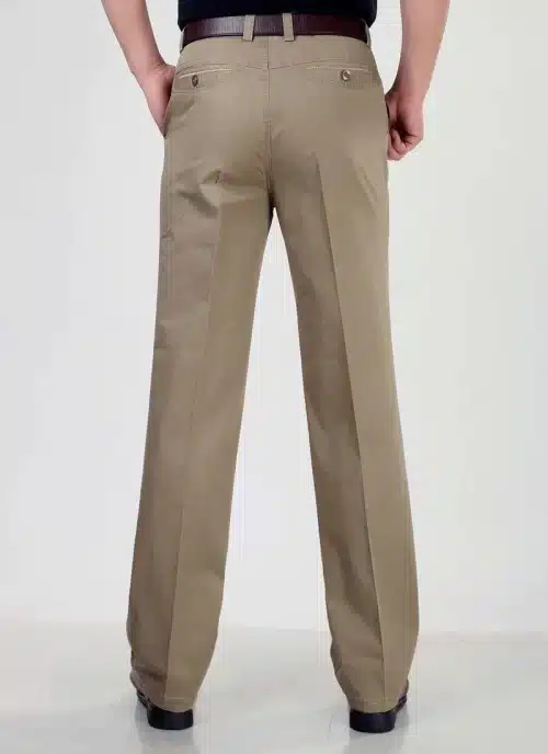 Men's Classic Fit Stretch Cotton Dress Pants