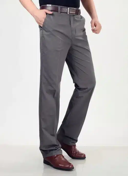 Men's Classic Fit Stretch Cotton Dress Pants