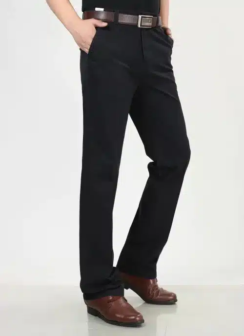 Men's Classic Fit Stretch Cotton Dress Pants